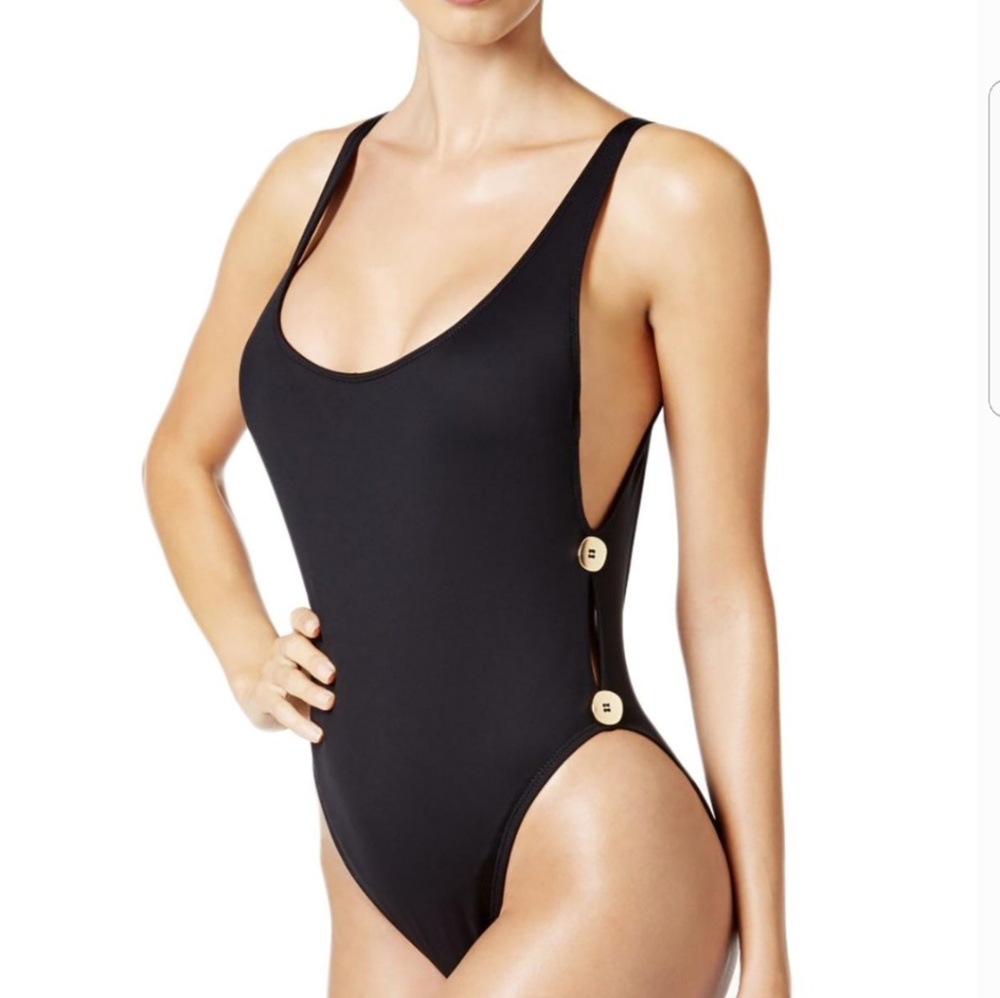 Black La Blanca one piece swimsuit